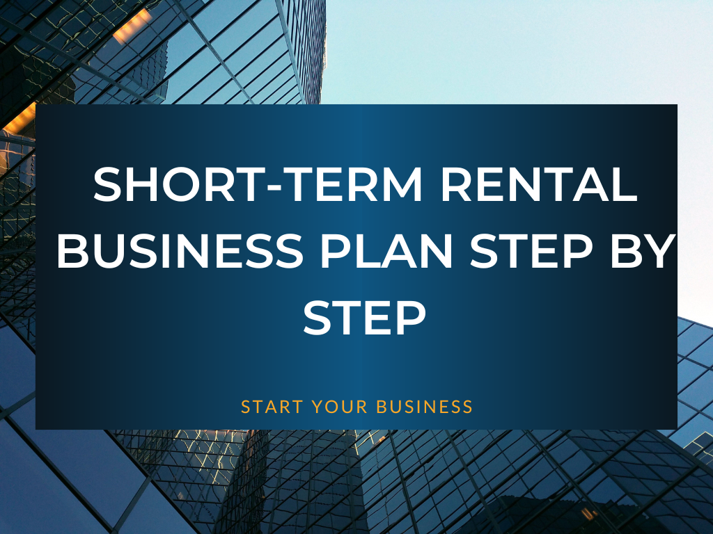 short term rental business plan